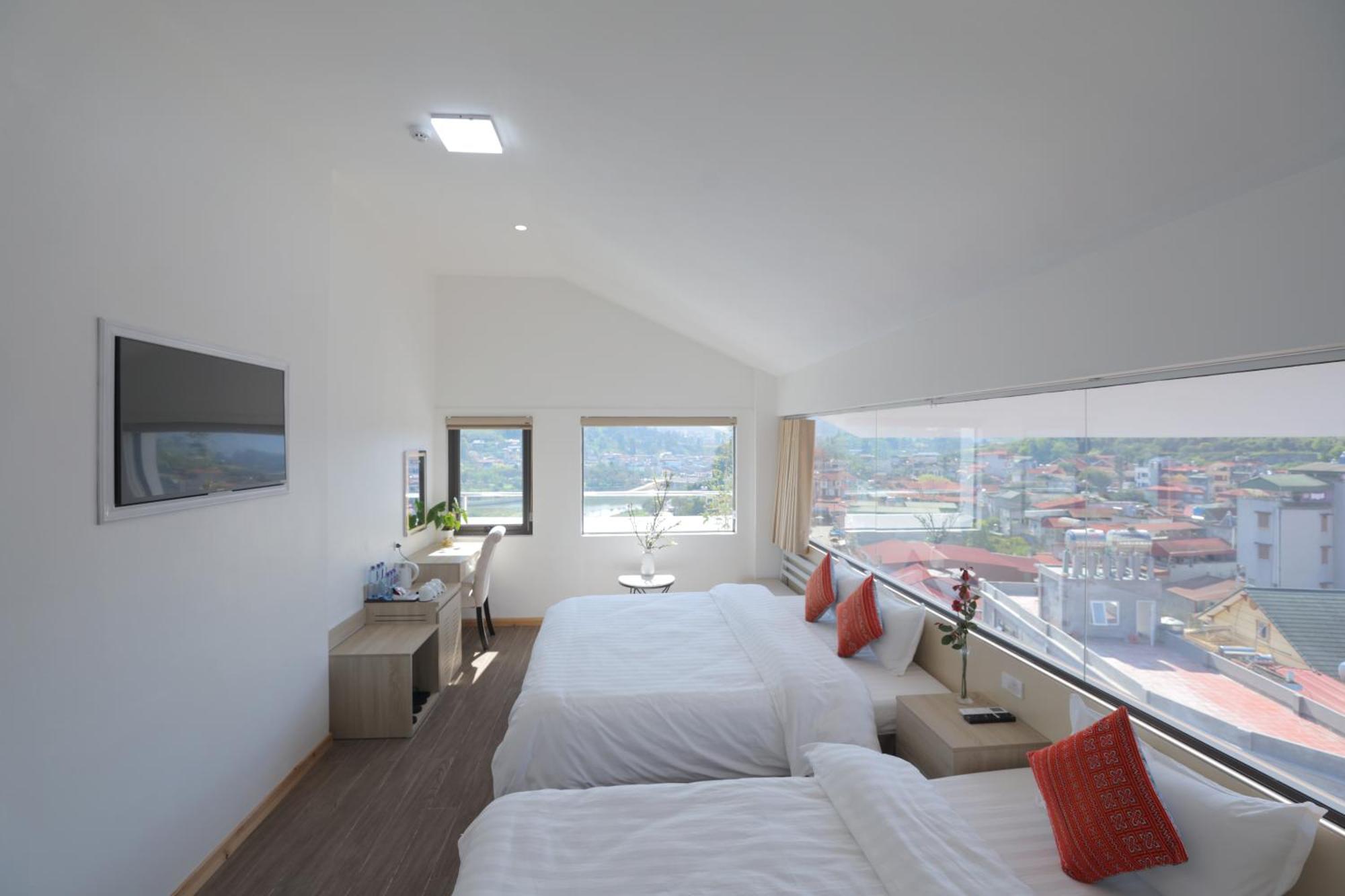 Cong Fu Hotel Bac Ha  Bagian luar foto