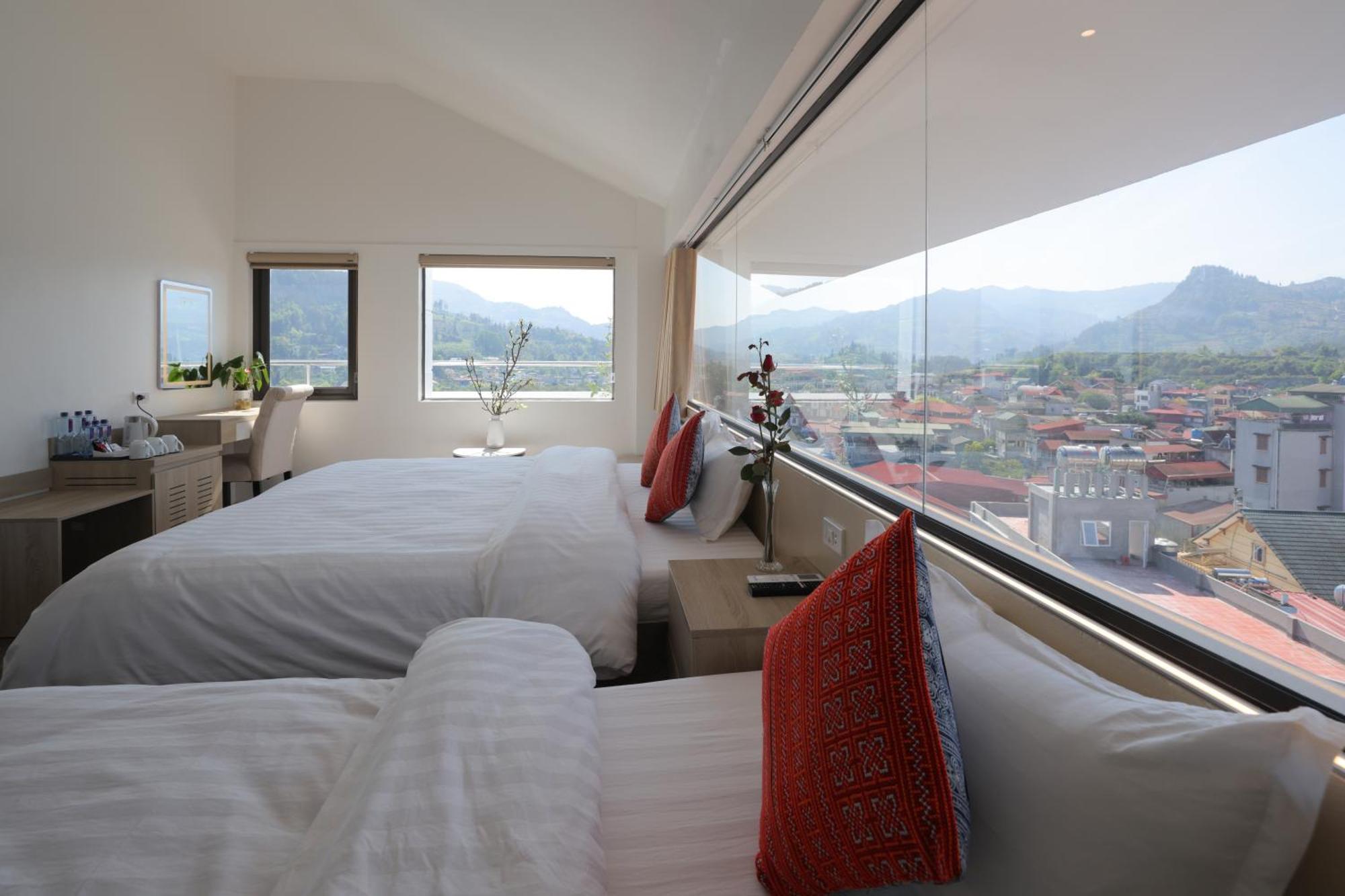 Cong Fu Hotel Bac Ha  Bagian luar foto
