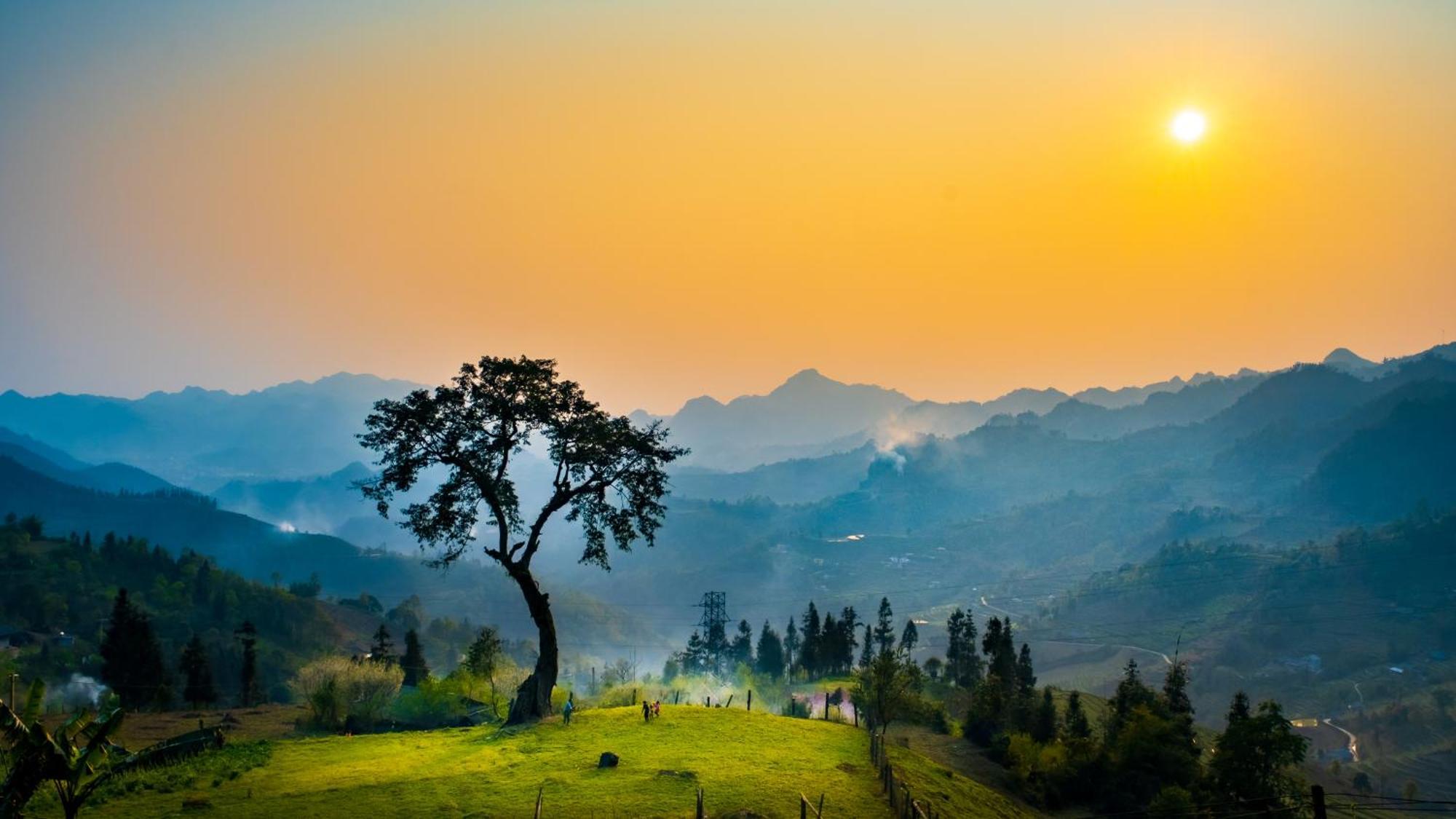 Cong Fu Hotel Bac Ha  Bagian luar foto